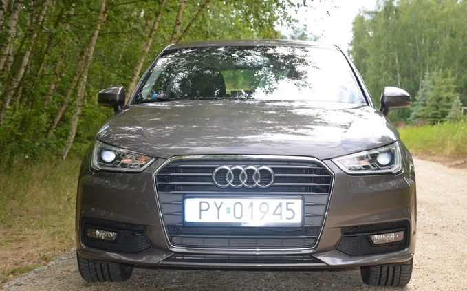 Audi A1 cena 44500 przebieg: 51000, rok produkcji 2015 z Poznań małe 254